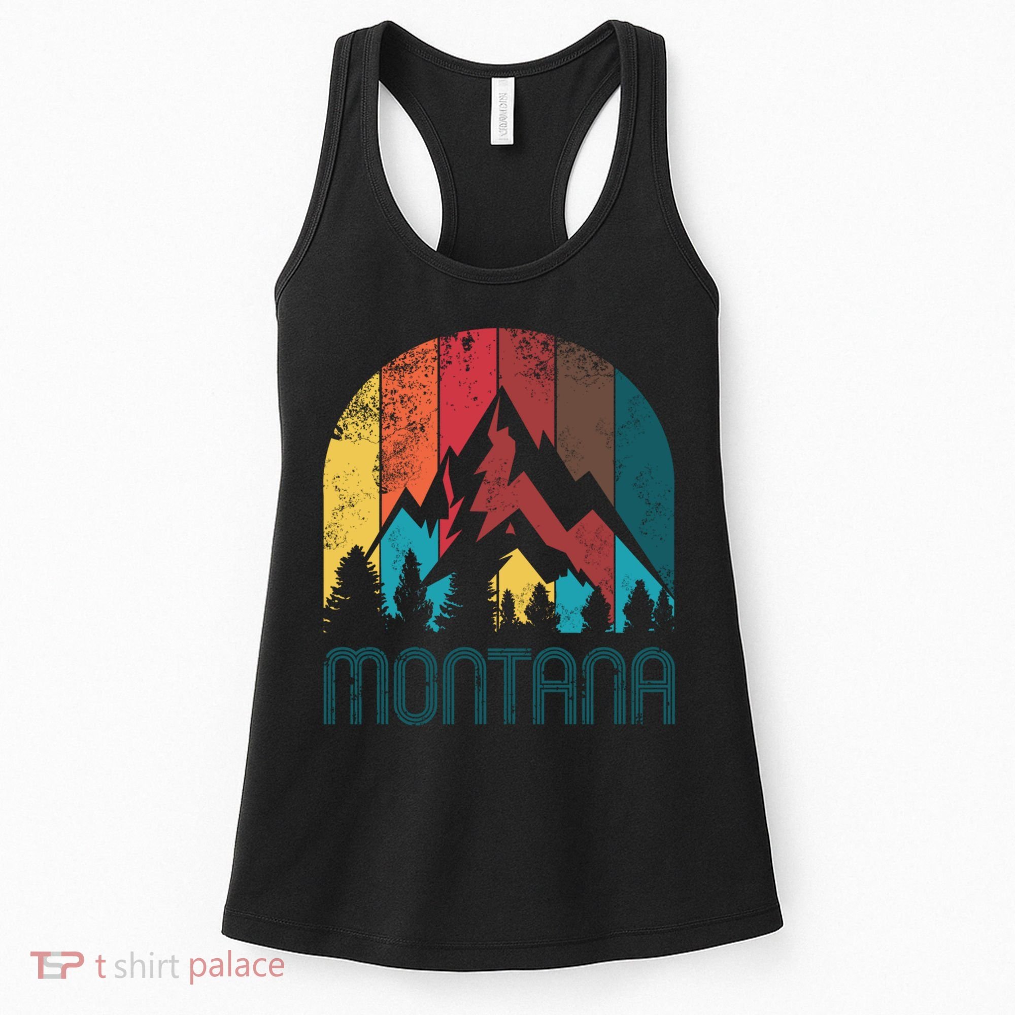Retro Montana Gift For Men Women And Kids Women's Tank Top