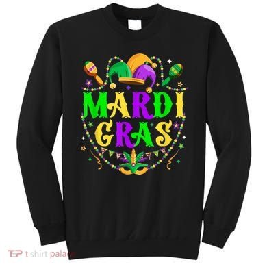 Retro Mardi Gras Party Hat Clothes For m.e.ns K.i.d.s Sweatshirt