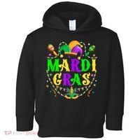 Retro Mardi Gras Party Hat Clothes For m.e.ns K.i.d.s Toddler Hoodie thumb 0