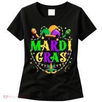 Retro Mardi Gras Party Hat Clothes For m.e.ns K.i.d.s Women's T-Shirt thumb 0