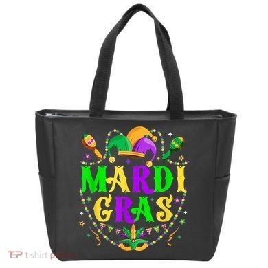 Retro Mardi Gras Party Hat Clothes For m.e.ns K.i.d.s Tote Bag