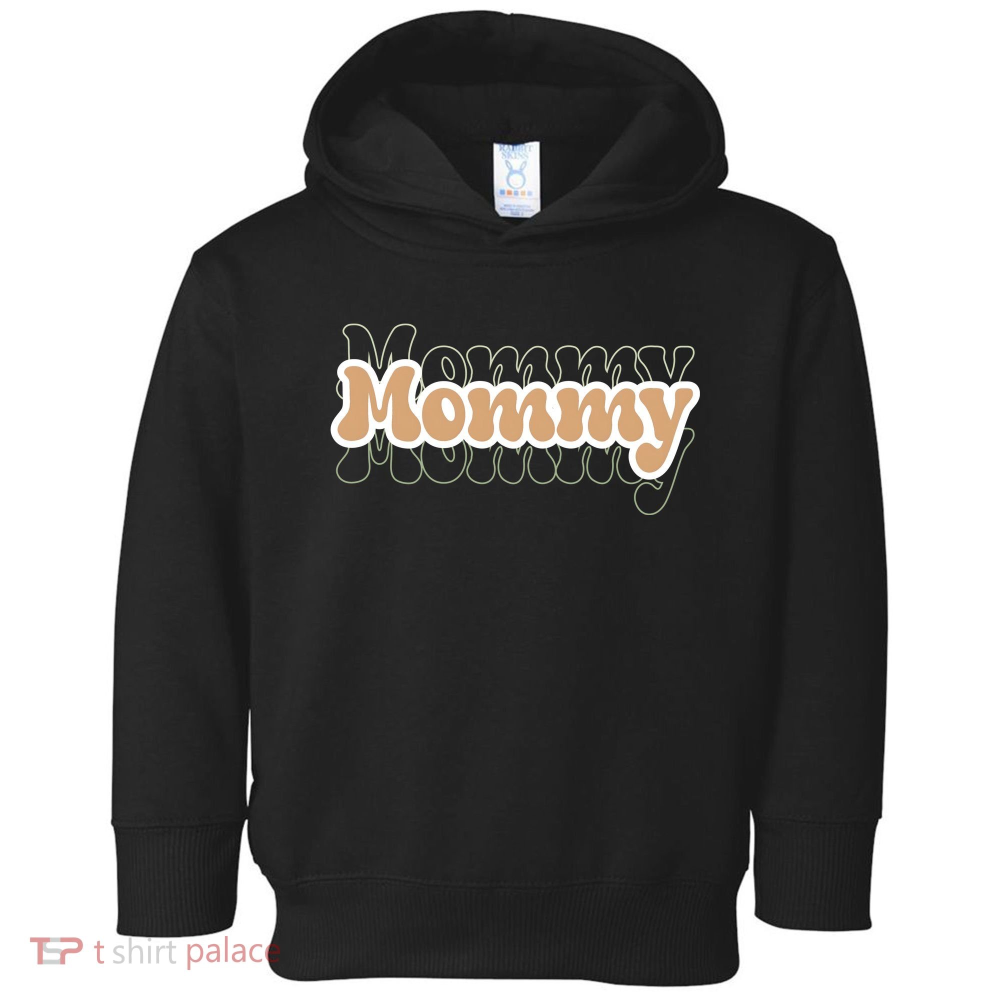 Retro Mommy Gift For Mothers Day Toddler Hoodie
