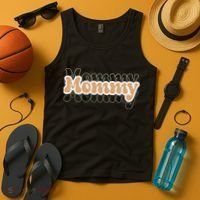 Retro Mommy Gift For Mothers Day Tank Top thumb 4