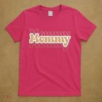 Retro Mommy Gift For Mothers Day T-Shirt thumb 5