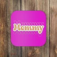 Retro Mommy Gift For Mothers Day Coaster thumb 0