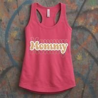 Retro Mommy Gift For Mothers Day Women's Tank Top thumb 3