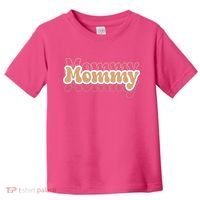 Retro Mommy Gift For Mothers Day Toddler T-Shirt thumb 0