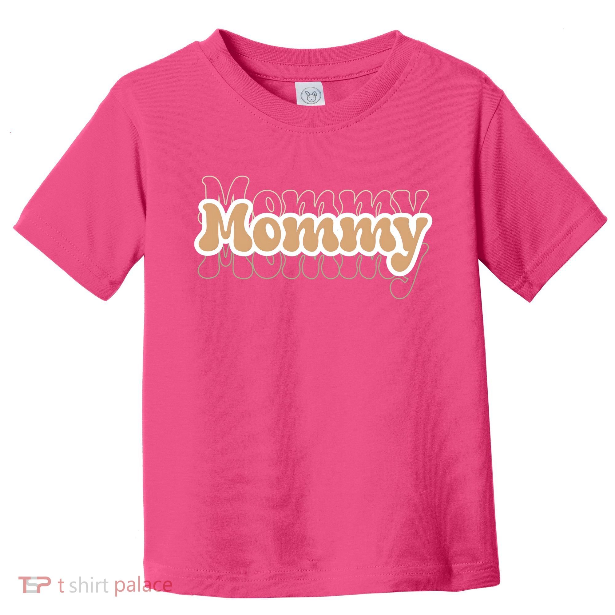 Retro Mommy Gift For Mothers Day Toddler T-Shirt