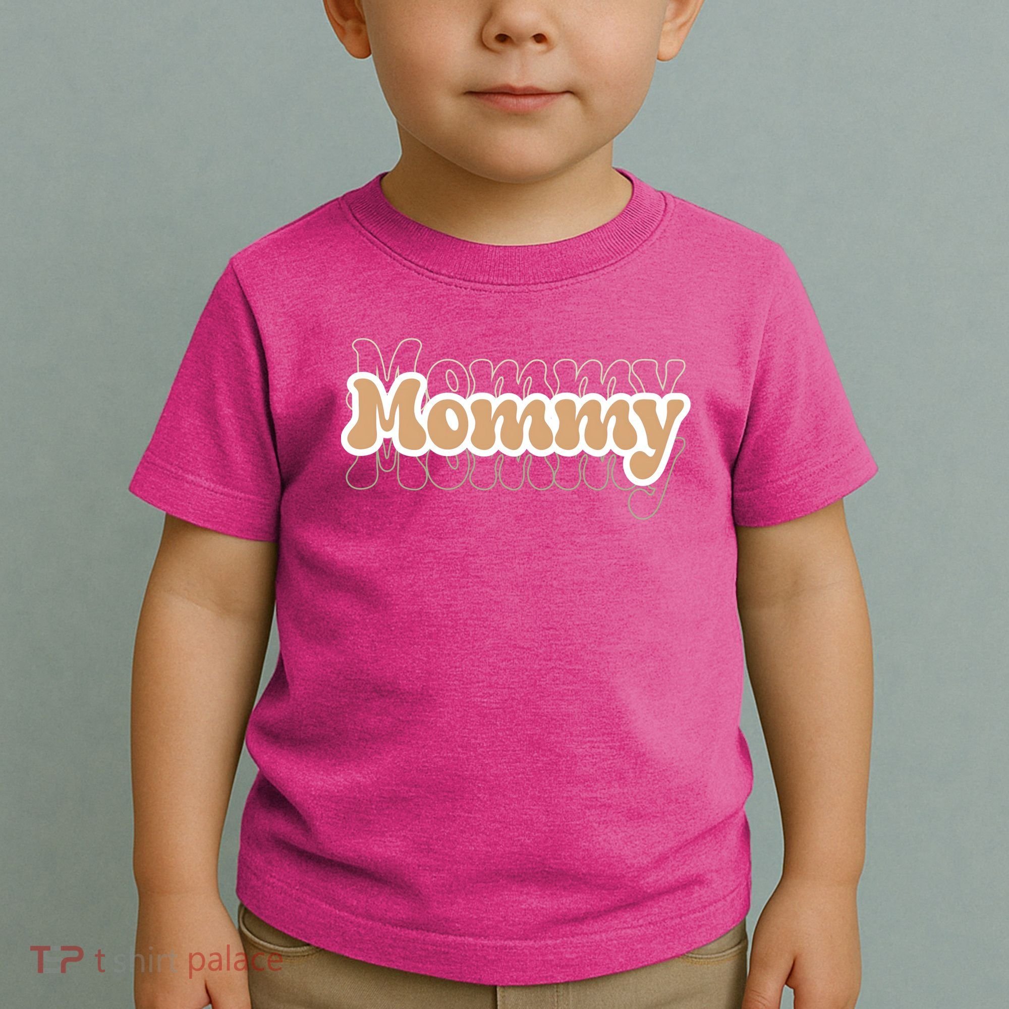 Retro Mommy Gift For Mothers Day Toddler T-Shirt