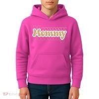 Retro Mommy Gift For Mothers Day Kids Hoodie thumb 4