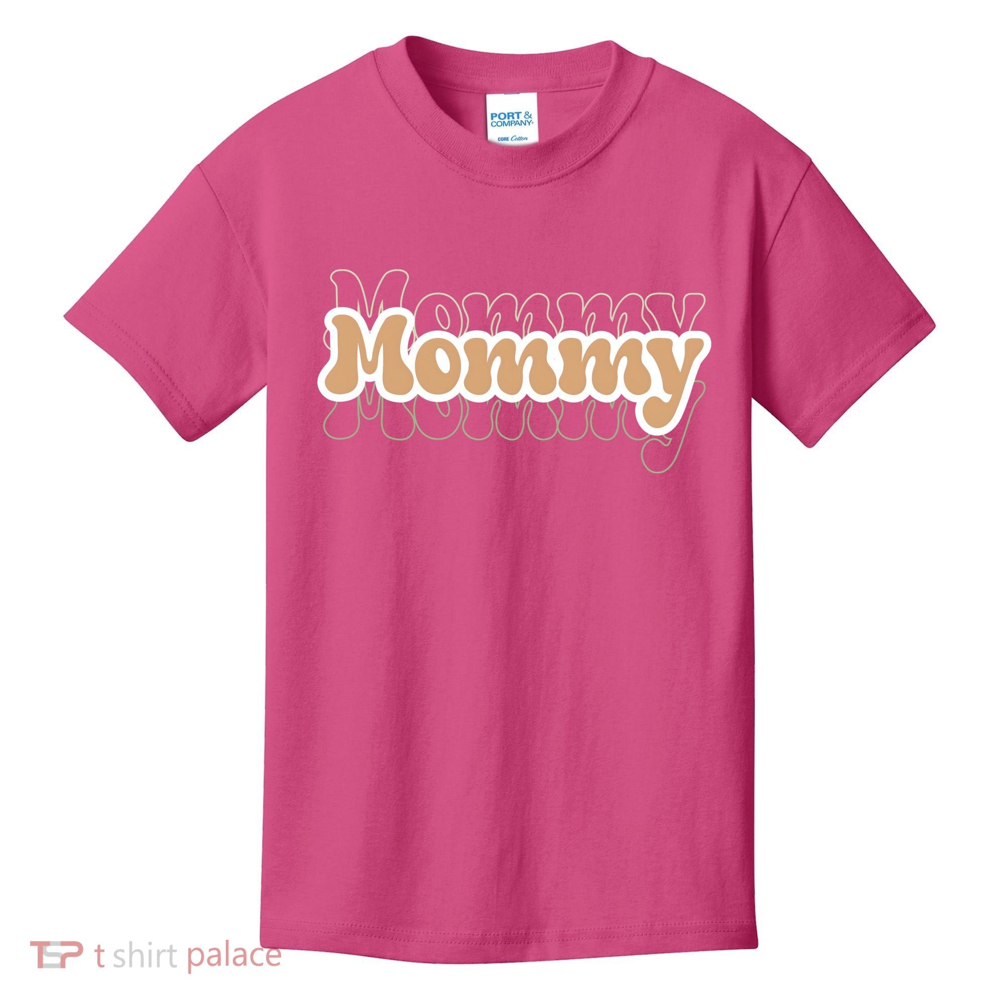 Retro Mommy Gift For Mothers Day Kids T-Shirt