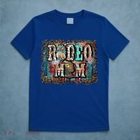 Rodeo Mom Gift Vintage Barrel Racing Mom Horse Barrel Xmas Gift T-Shirt thumb 5