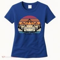 Retro Mountain Hike Hobby Sport Hiker Gift Camping Hiking Gift Women's T-Shirt thumb 0