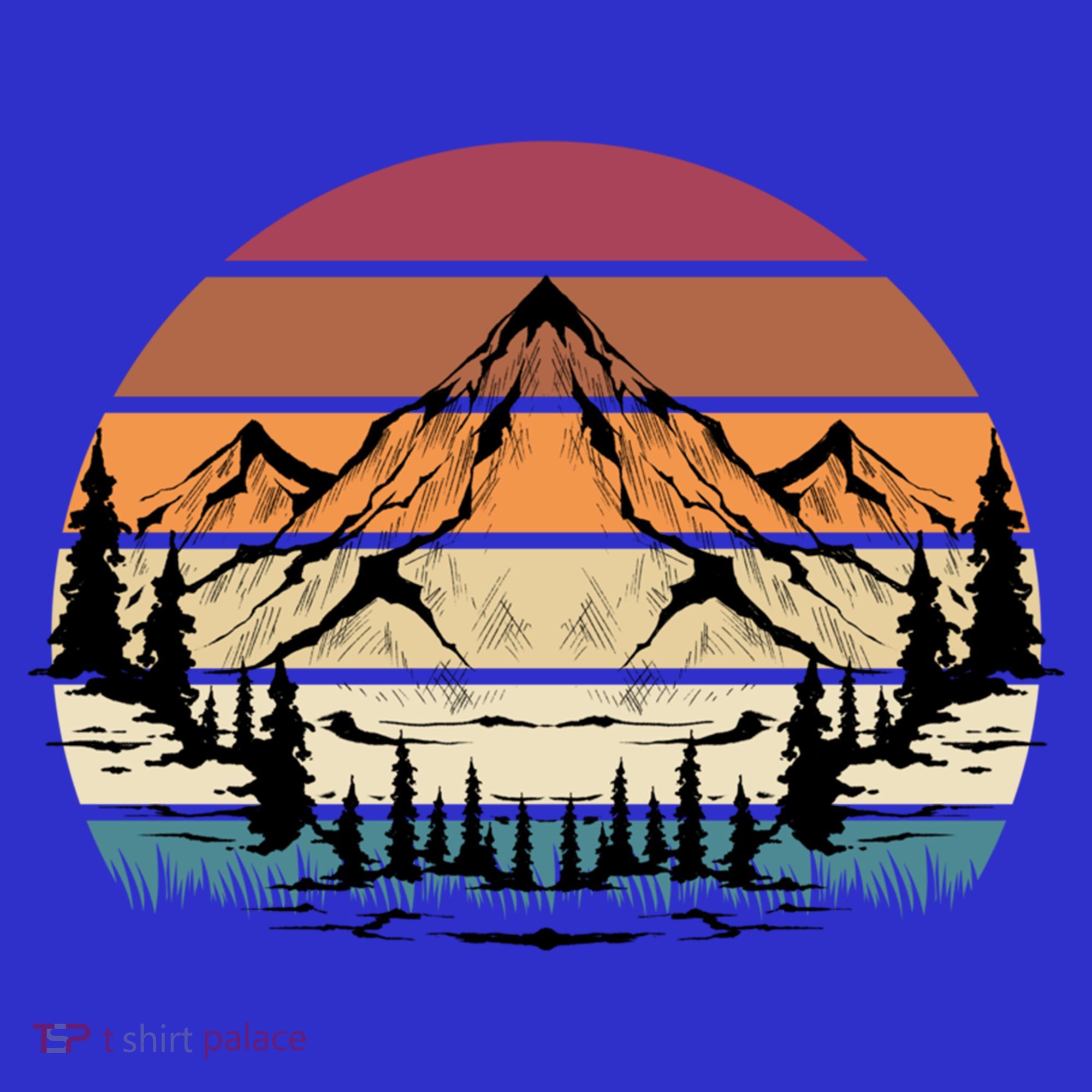 Retro Mountain Hike Hobby Sport Hiker Gift Camping Hiking Gift Women's T-Shirt