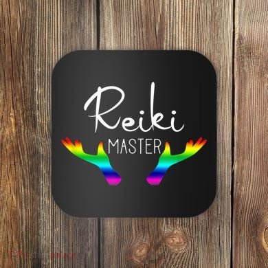 Reiki Master Holistic Energy Healing Coaster