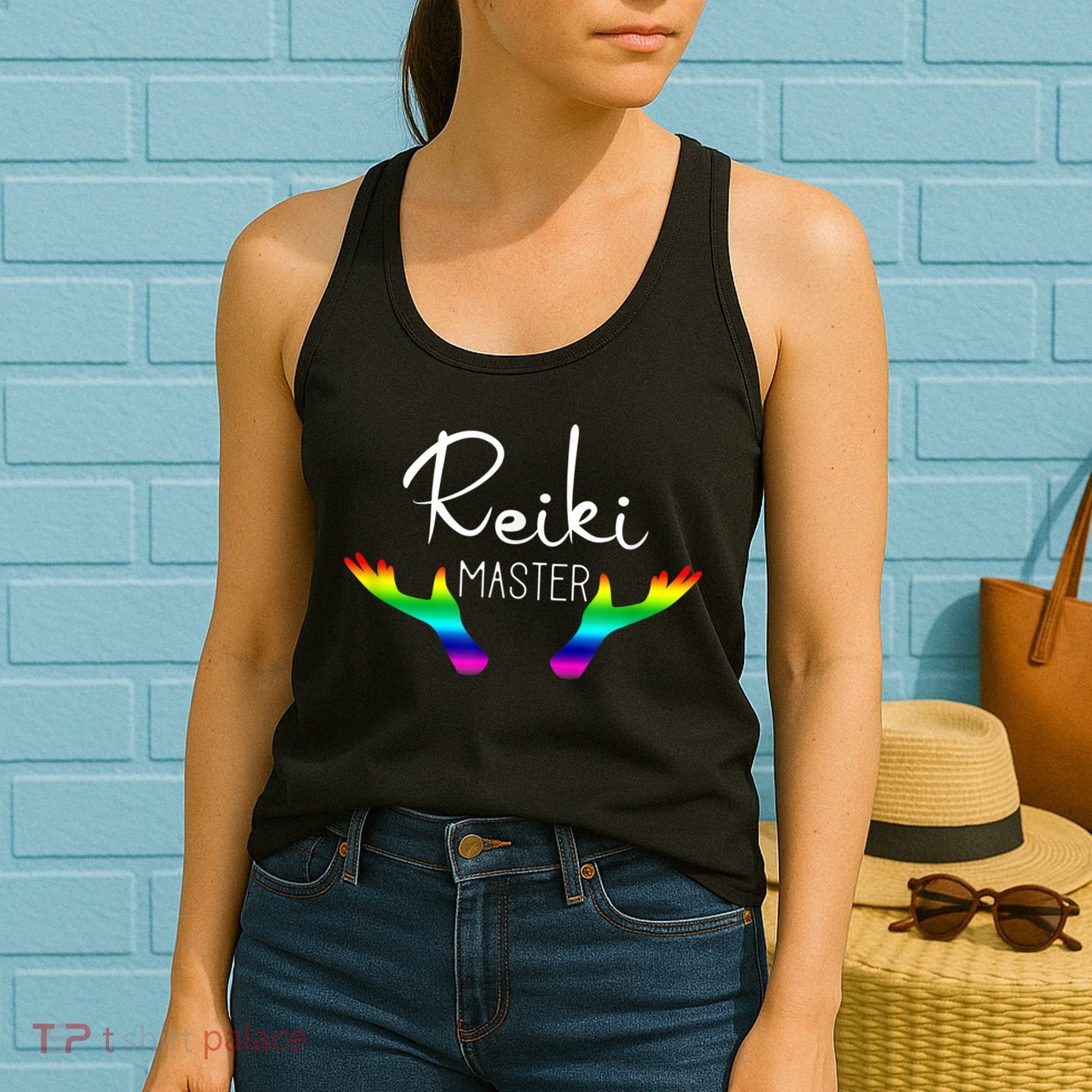 Reiki Master Holistic Energy Healing Women's Tank Top