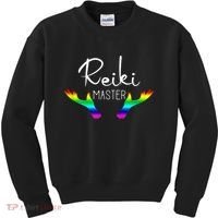 Reiki Master Holistic Energy Healing Kids Sweatshirt thumb 0
