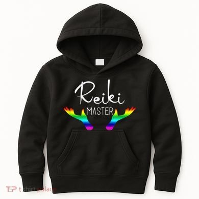 Reiki Master Holistic Energy Healing Kids Hoodie