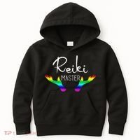 Reiki Master Holistic Energy Healing Kids Hoodie thumb 0