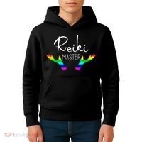 Reiki Master Holistic Energy Healing Kids Hoodie thumb 4