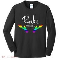 Reiki Master Holistic Energy Healing Kids Long Sleeve Shirt thumb 0