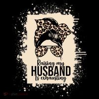 Raising My Husband Is Exhausting Backpack thumb 2