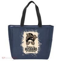 Raising My Husband Is Exhausting Tote Bag thumb 0