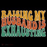 Raising My Husband Is Exhausting Funny Wife Coffee Mug thumb 5