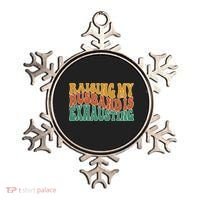 Raising My Husband Is Exhausting Funny Wife Ornament thumb 0