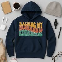 Raising My Husband Is Exhausting Funny Wife Hoodie thumb 3
