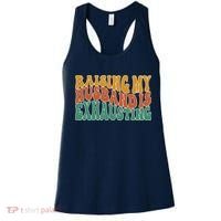 Raising My Husband Is Exhausting Funny Wife Women's Tank Top thumb 0