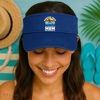 Runner Mom Just Like A Regular Mom Marathon Moms Mom Running Great Gift Visor thumb 2
