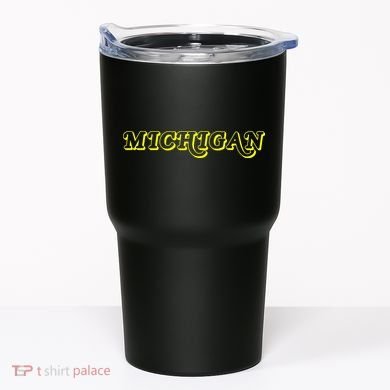 Retro Michigan Logo Tumbler