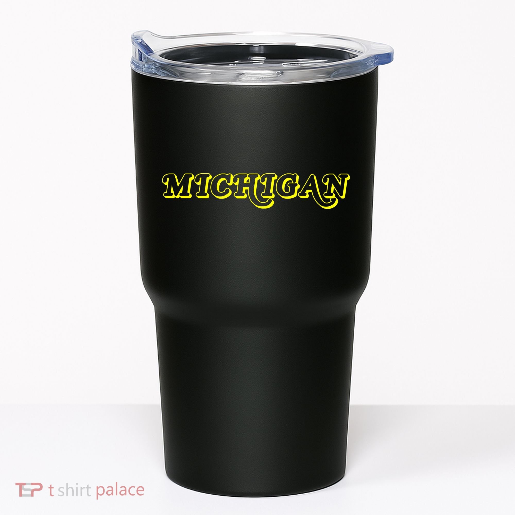 Retro Michigan Logo Tumbler