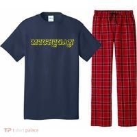 Retro Michigan Logo Pajama Set thumb 0