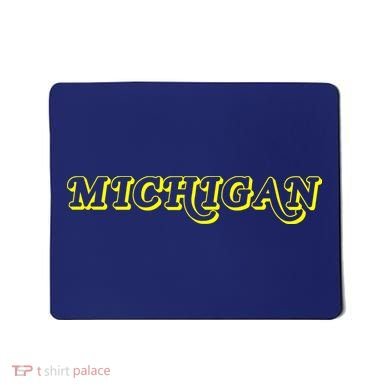 Retro Michigan Logo Mousepad