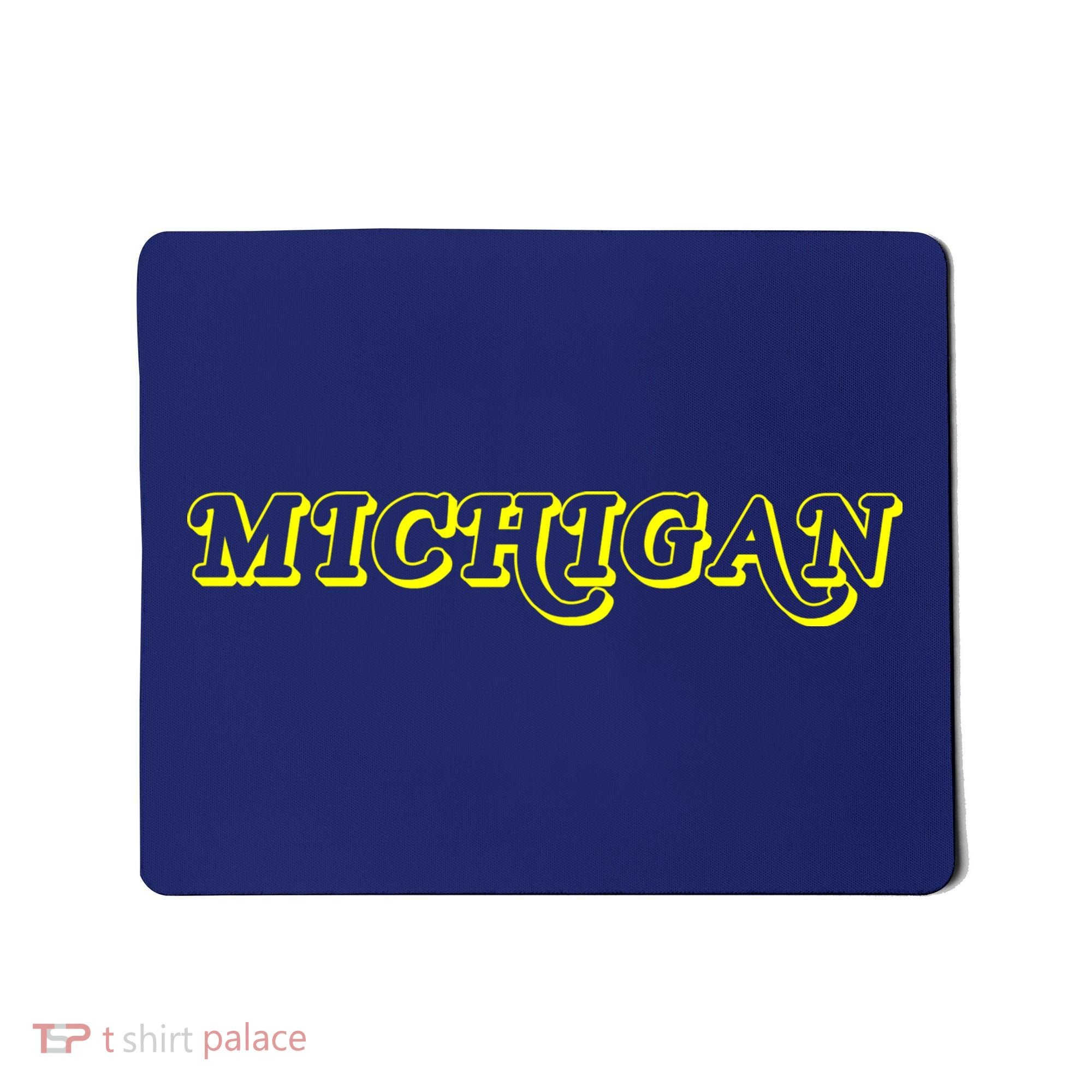 Retro Michigan Logo Mousepad