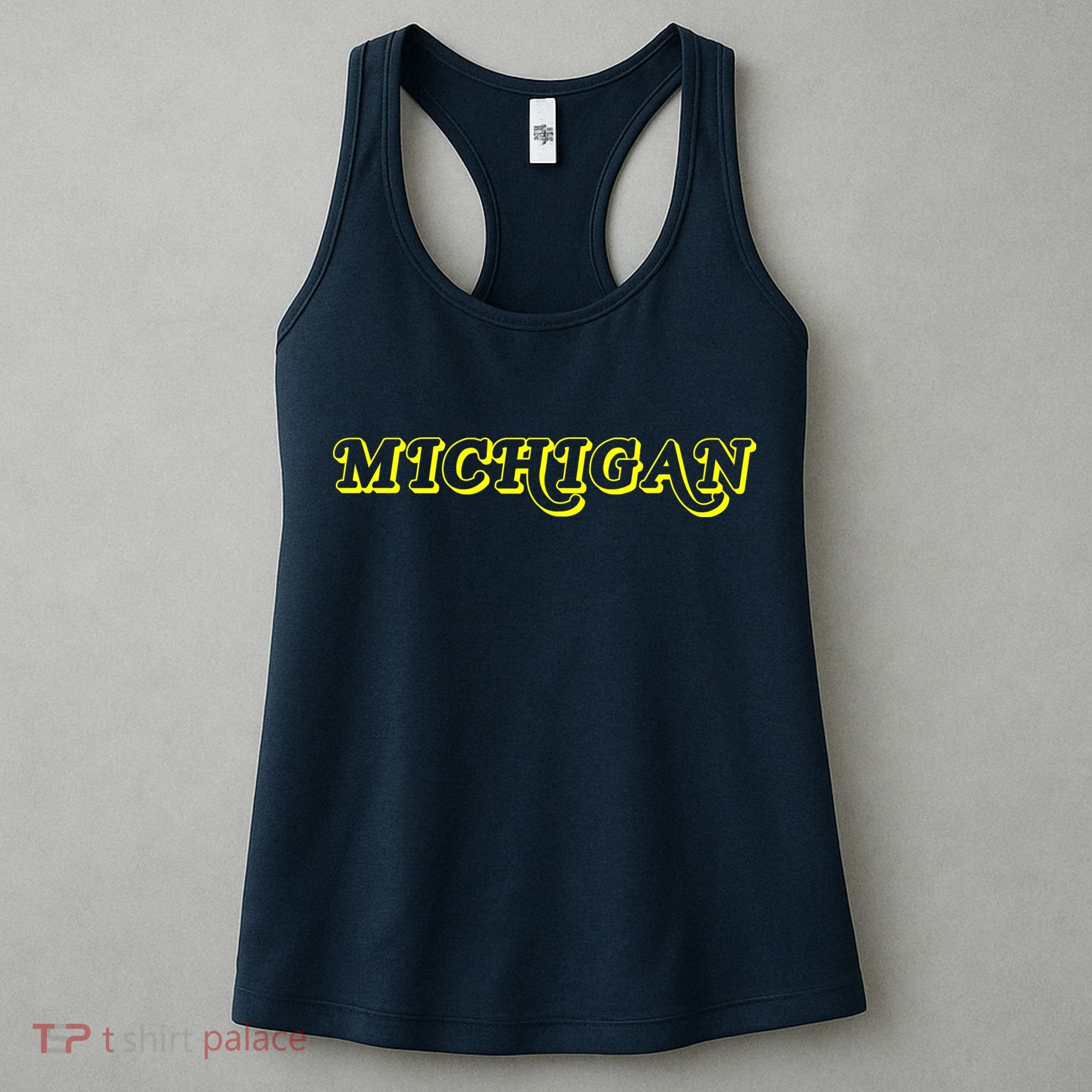 Retro Michigan Logo Women's Tank Top