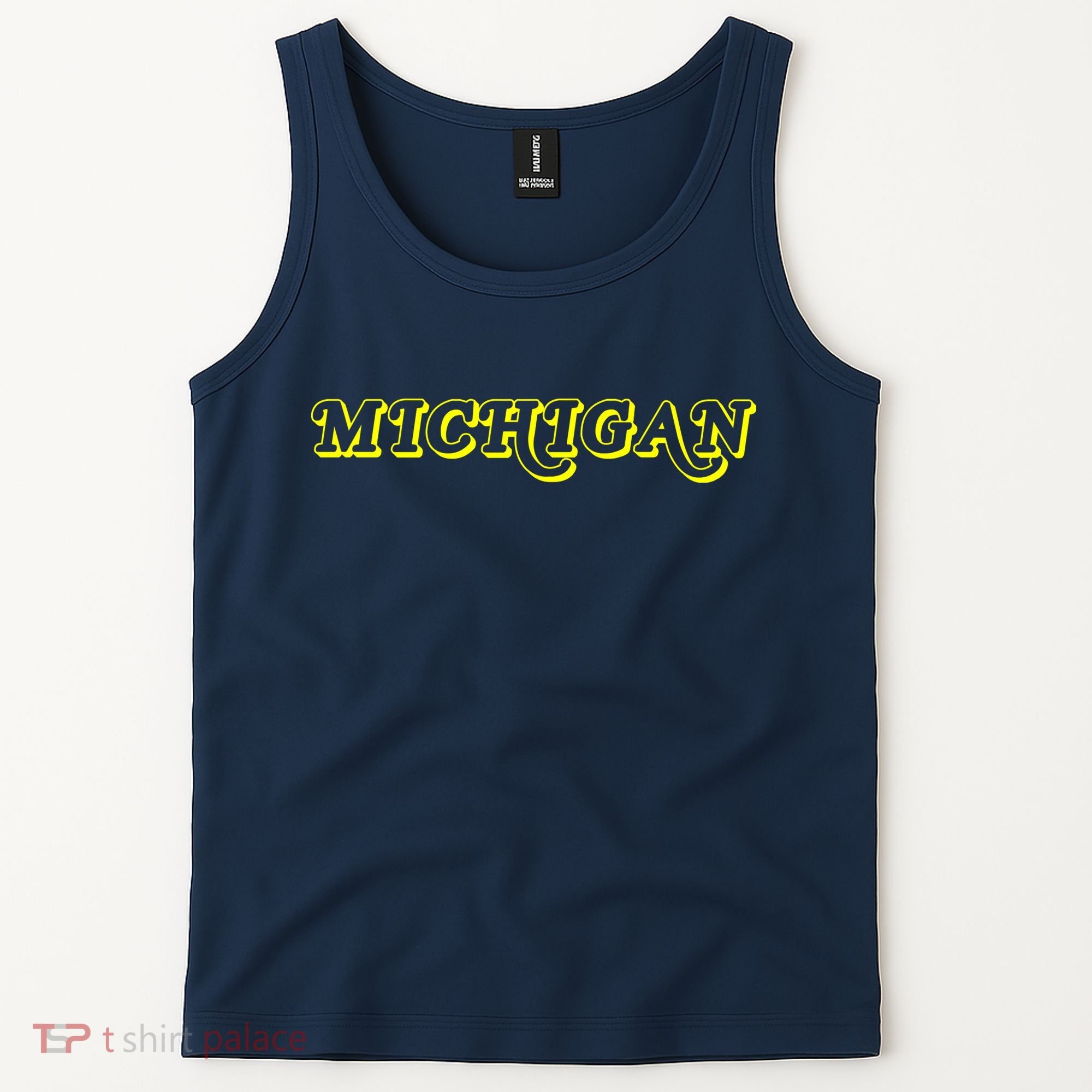 Retro Michigan Logo Tank Top