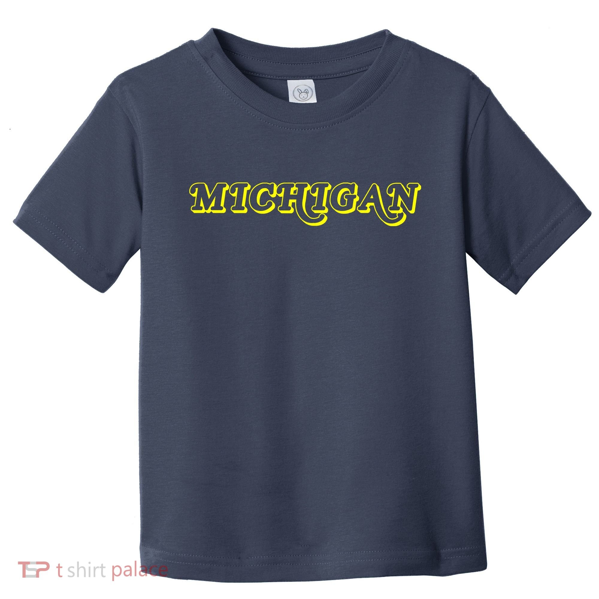 Retro Michigan Logo Toddler T-Shirt