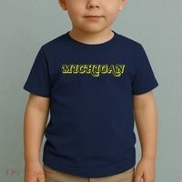 Retro Michigan Logo Toddler T-Shirt thumb 2