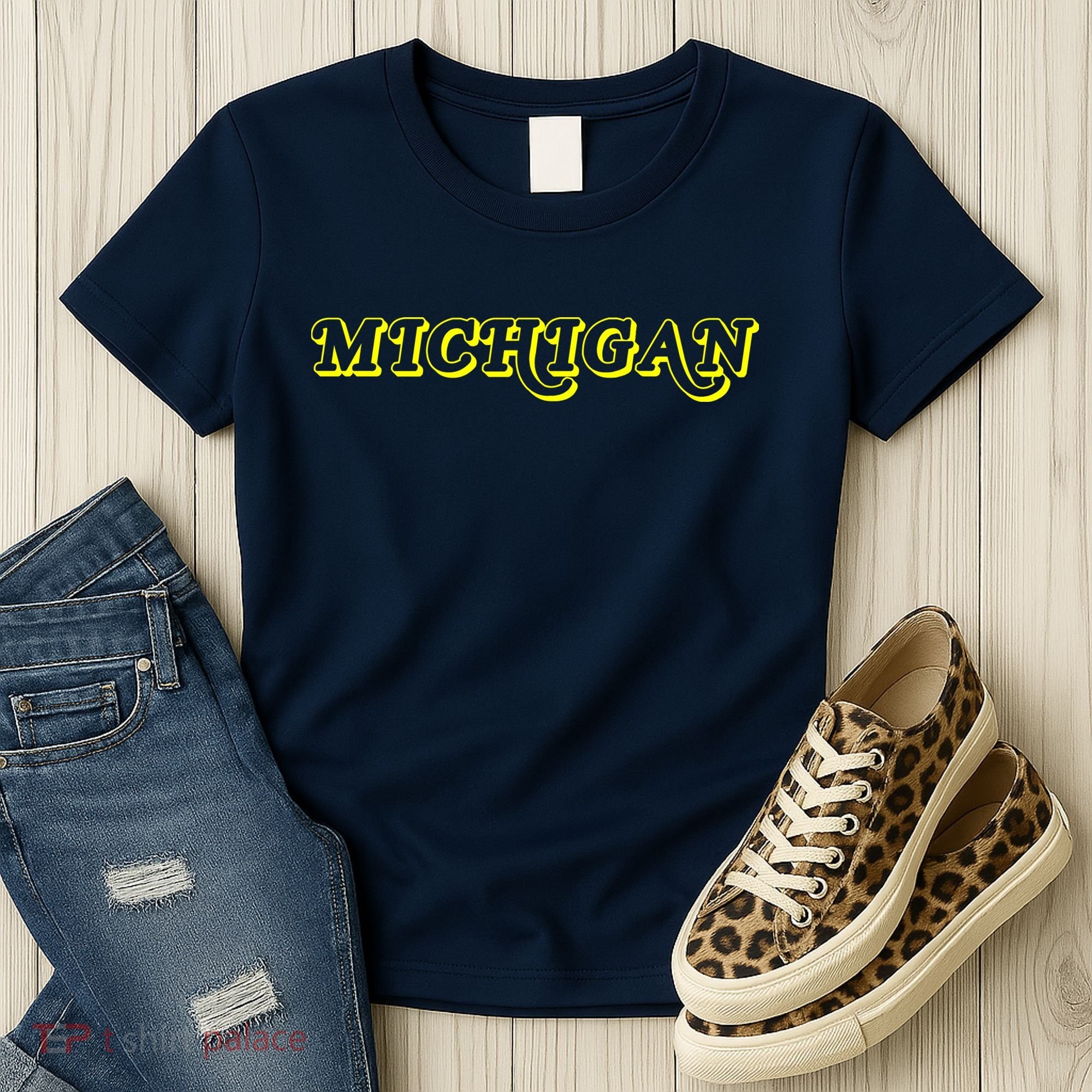 Retro Michigan Logo Women's T-Shirt