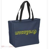 Retro Michigan Logo Tote Bag thumb 2