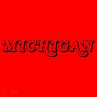 Retro Michigan Logo Santa Hat thumb 1