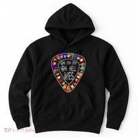 Retro Music Lover's Yes Hells My Petty Guitar Hoodie thumb 0