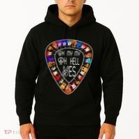 Retro Music Lover's Yes Hells My Petty Guitar Hoodie thumb 2