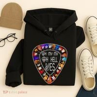 Retro Music Lover's Yes Hells My Petty Guitar Hoodie thumb 4