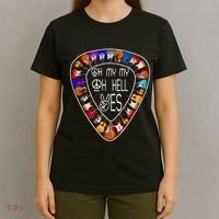 Retro Music Lover's Yes Hells My Petty Guitar T-Shirt thumb 4