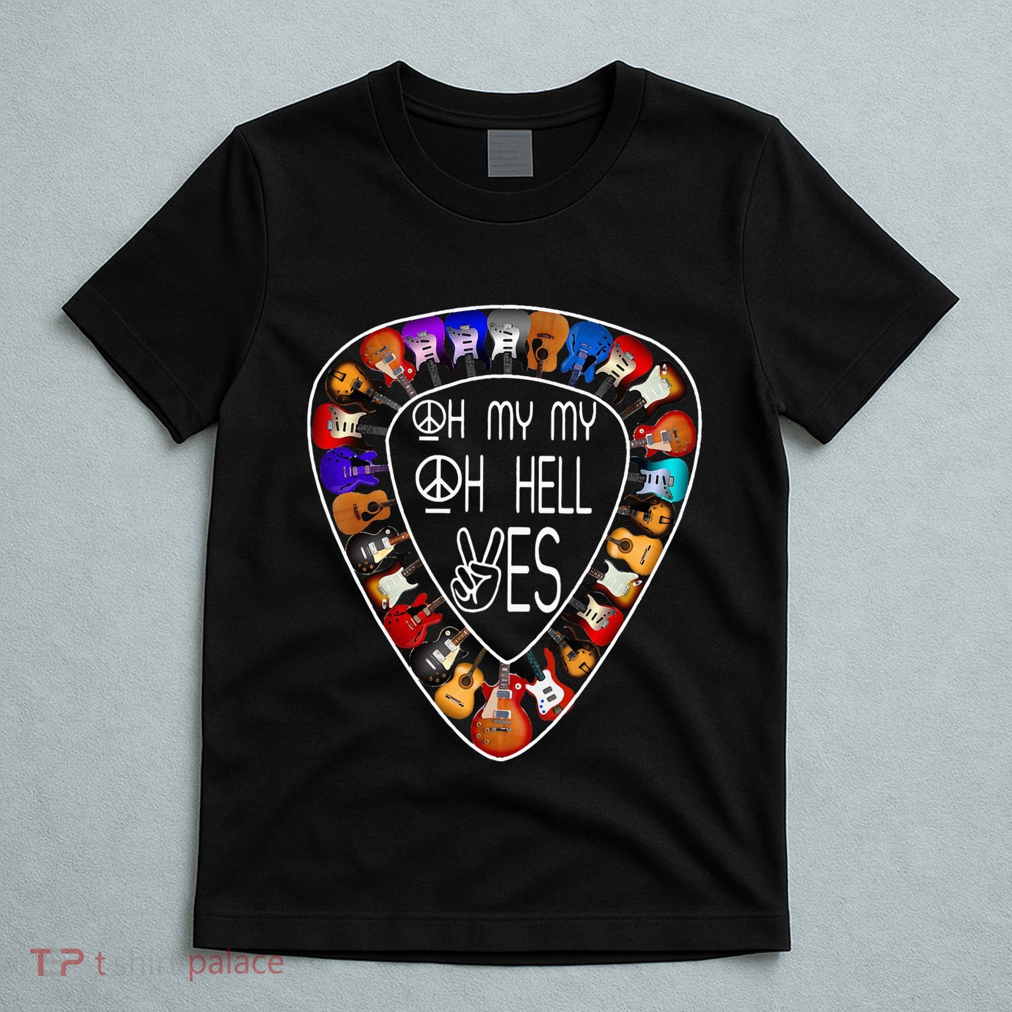 Retro Music Lover's Yes Hells My Petty Guitar T-Shirt