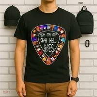 Retro Music Lover's Yes Hells My Petty Guitar T-Shirt thumb 6